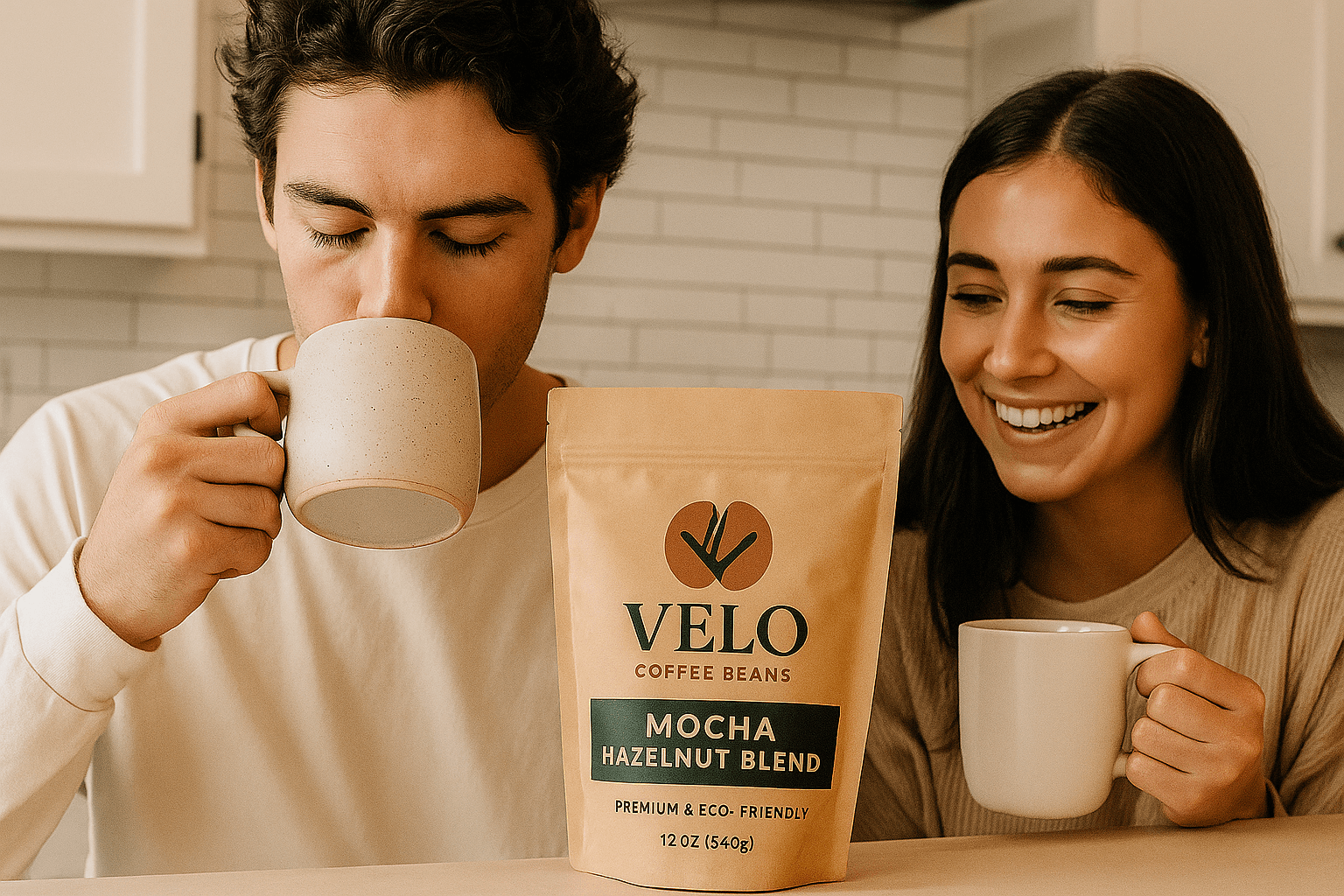 Mocha Hazelnut Blend - Vello Coffee Beans image 2