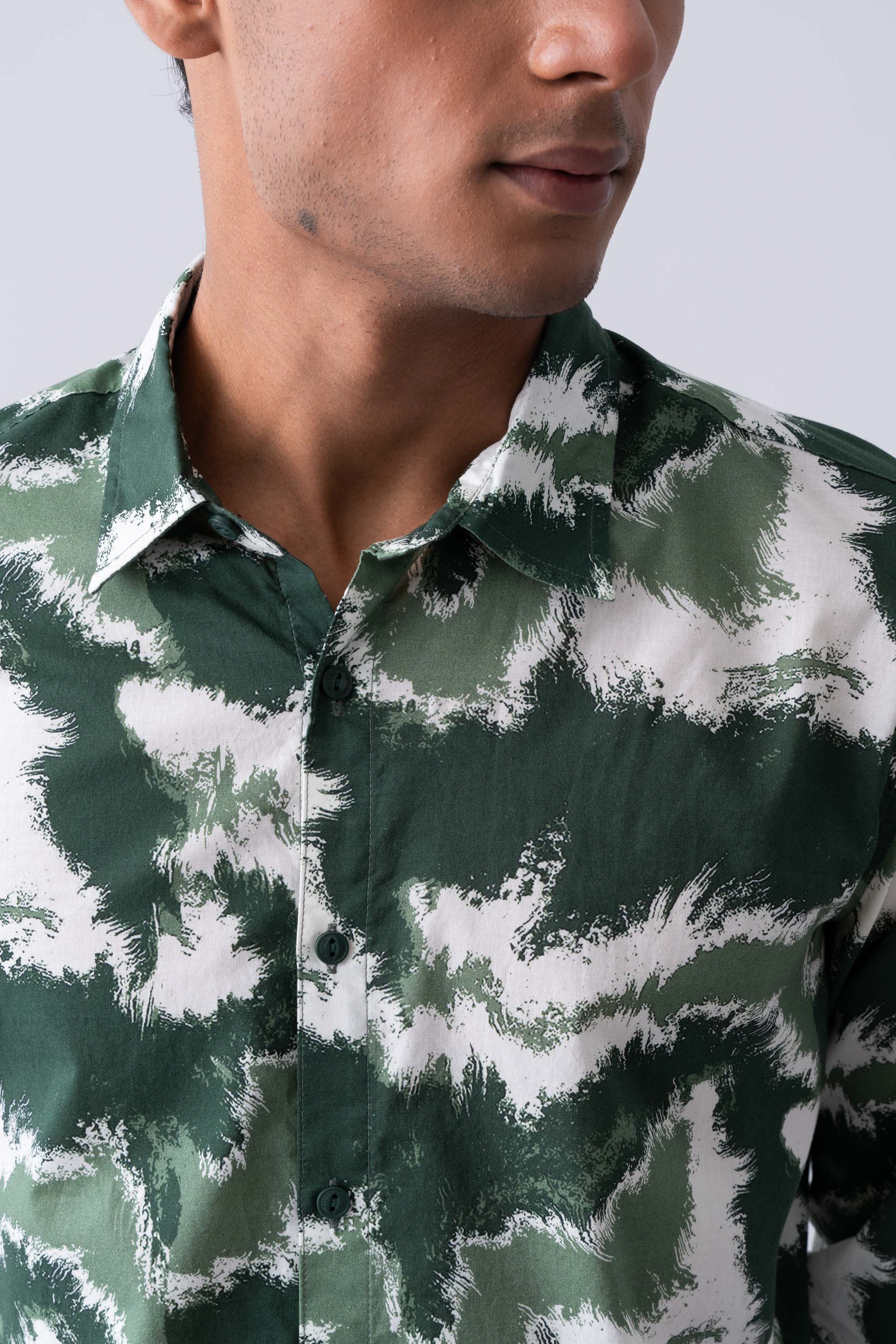 Regular Fit Printed Casual Shirt image 1