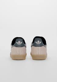 adidas Originals Gazelle trainers in taupe and indigo image 3