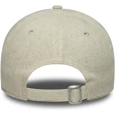 New Era NY Yankees 9twenty linen cap in beige image 3