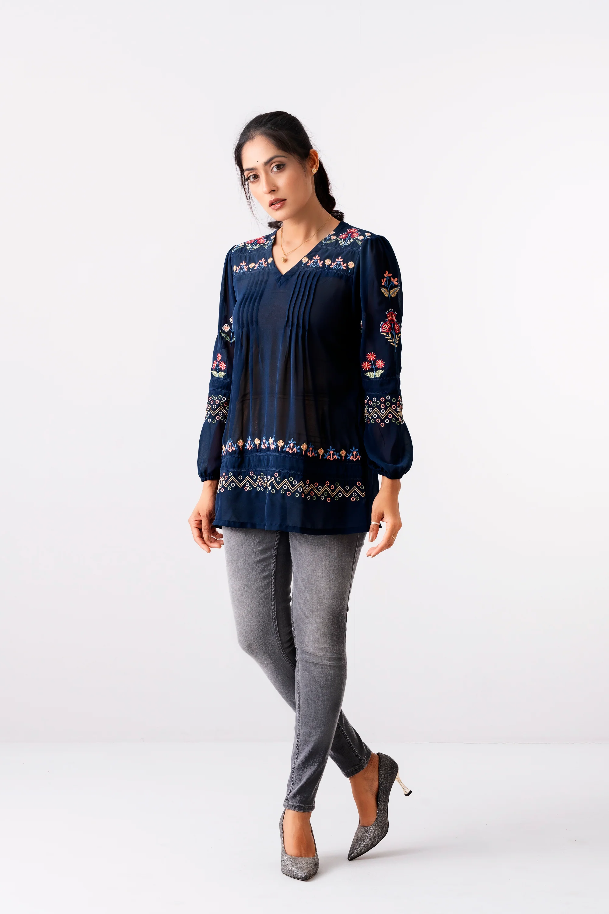 Floral Fashion Tops image 1