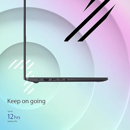 ASUS 15.6” Vivobook Go Slim Laptop, Intel Dual Core N4500, 4GB RAM, 128GB SSD, Windows 11, Star Black, L510KA-ES04 image 5