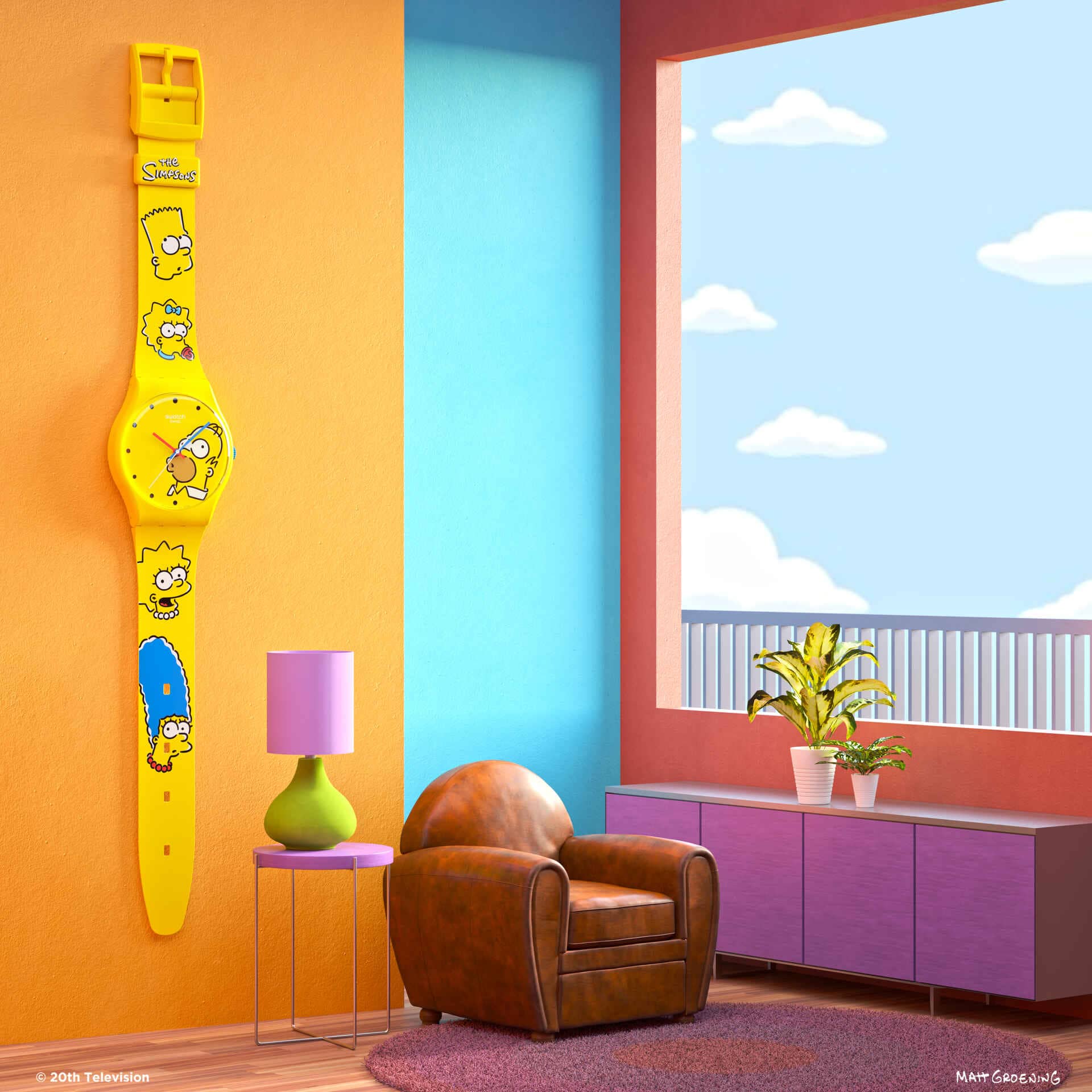 The Simpson Family Maxi Watch