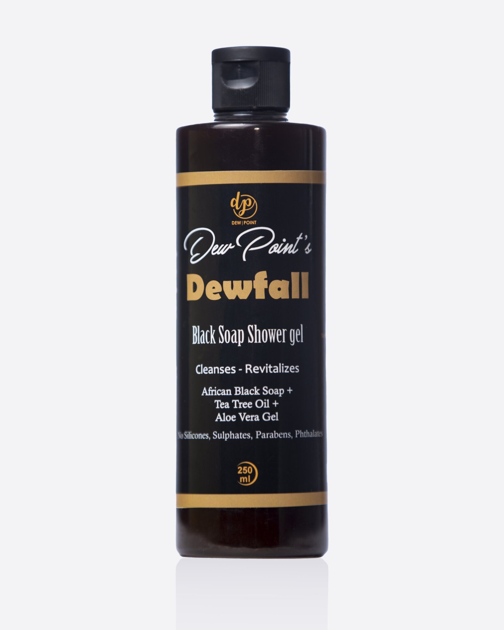 Dew Point’s Dewfall Black Soap Shower Gel 250ml