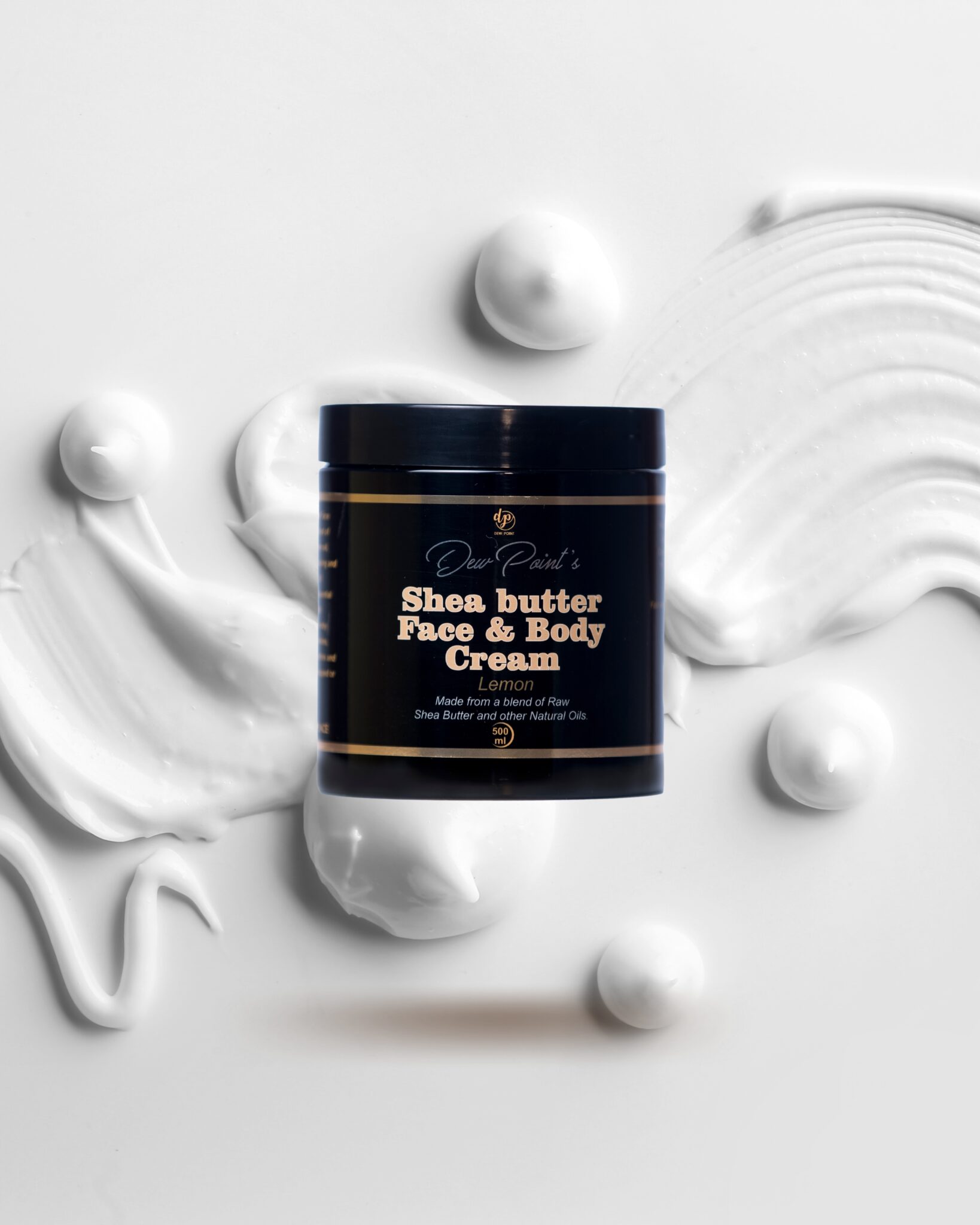 Shea Butter Cream (Lemon) – 500Ml image 1