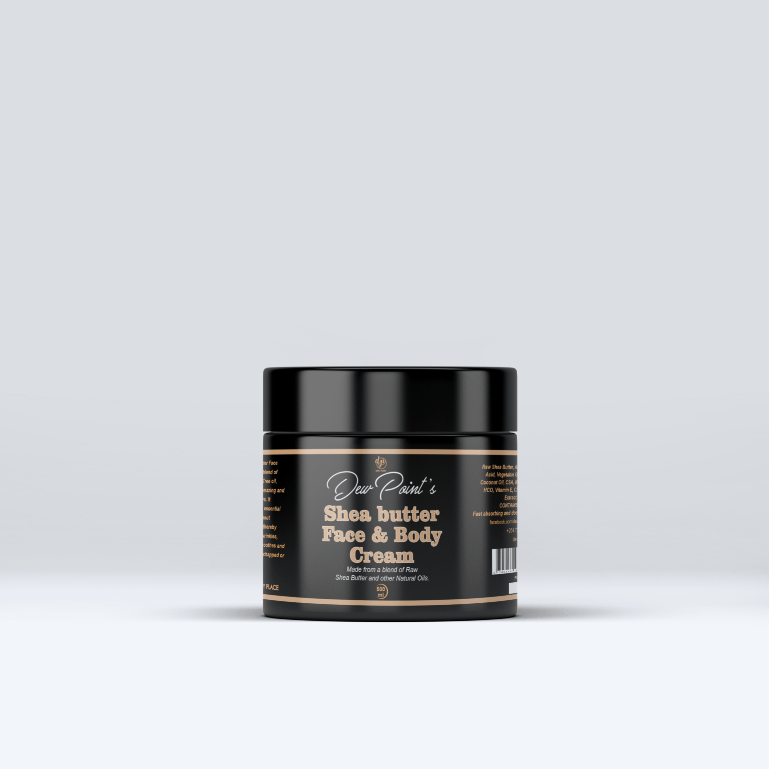 Shea Butter Cream (Lemon) – 500Ml image 2