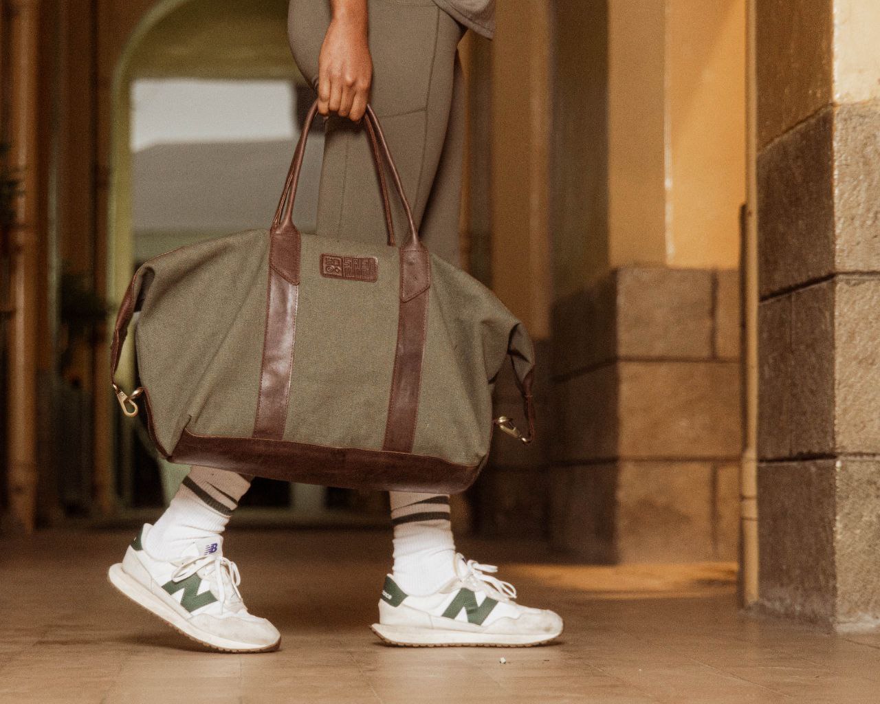 canvas travel bag 