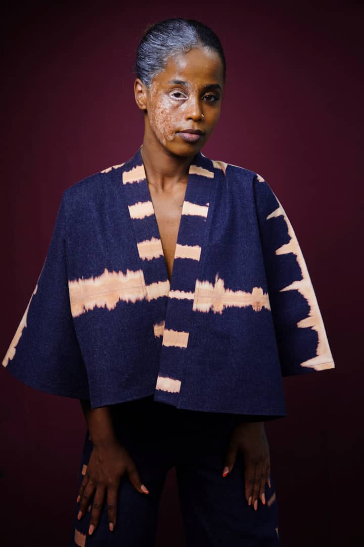 Bleached Denim–ULTRA Kimono