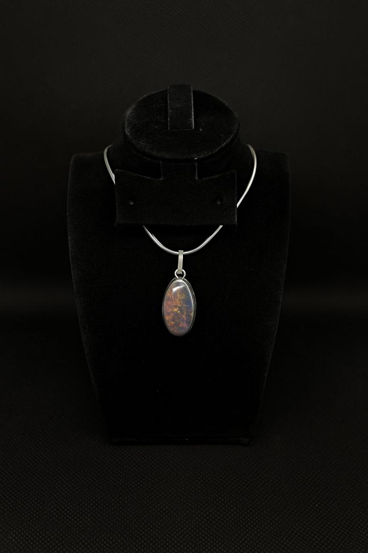 Black Opal Necklace