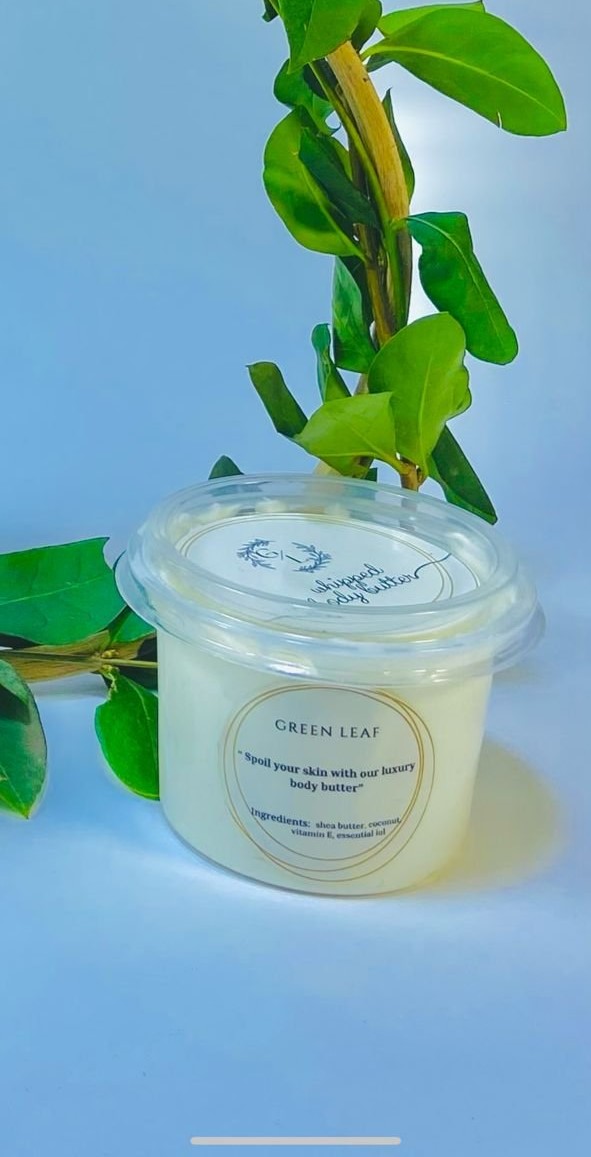 Green Leaf Whipped Body Butter