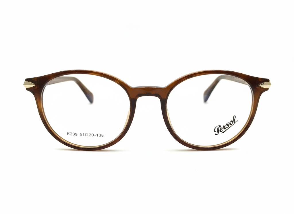 Golden Eye Glass Frame